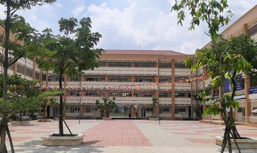Trường THCS Nguyễn Ảnh Thủ (Quận 12, TPHCM). Ảnh: Nhà trường.
