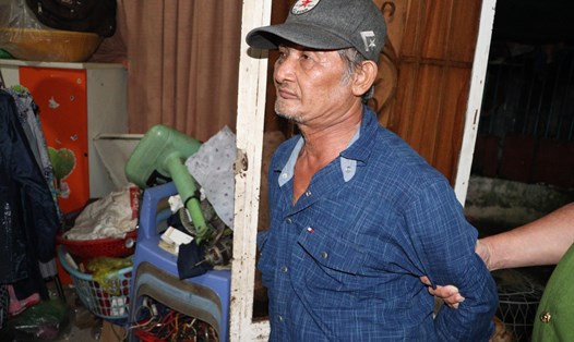 Bị can Trương Văn Hội, lĩnh tiền công 250.000 đồng để vận chuyển ma túy đã bị bắt tạm giam. Ảnh: Công an cung cấp