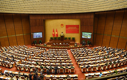 Hội nghị Văn hóa toàn quốc diễn ra hồi tháng 11 năm 2021. Ảnh: Hải Nguyễn