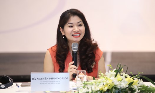 Bà Nguyễn Phương Hòa - Cục trưởng Cục Hợp tác Quốc tế, Bộ Văn hóa, Thể thao và Du lịch. Ảnh: Nhân vật cung cấp