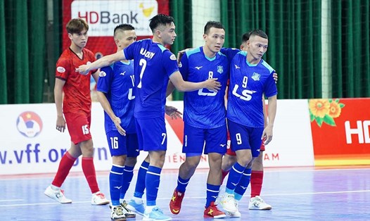 Thái Sơn Nam thị uy sức mạnh ngày ra quân giải futsal Cúp Quốc gia 2023. Ảnh: Thanh Vũ