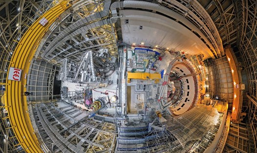 Dự án ITER đang được xây dựng tại Saint Paul-lez-Durance, miền nam nước Pháp. Ảnh: Website dự án ITER