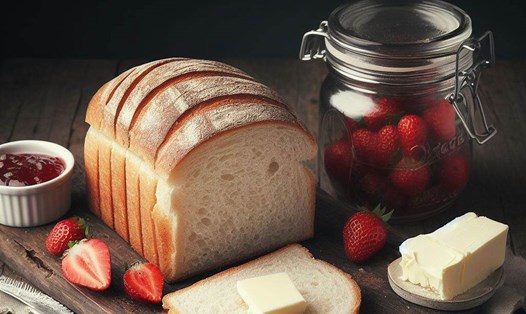 Bánh mì là thực phẩm có chỉ số đường huyết cao, nó có thể khiến lượng đường trong máu của bạn tăng đột biến. Ảnh Ai- Thiện Nhân