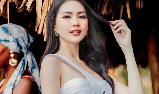 Bùi Quỳnh Hoa tại cuộc thi Miss Universe 2023. Ảnh: MU