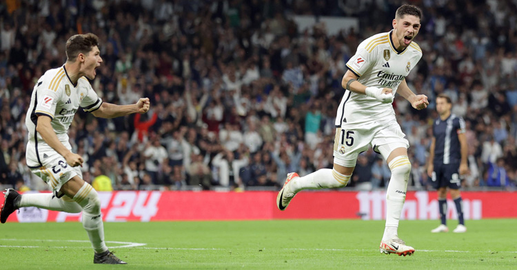 Valverde có tinh thần chiến đấu cực cao. Ảnh: CLB Real Madrid