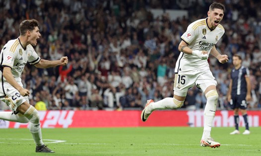 Valverde có tinh thần chiến đấu cực cao. Ảnh: CLB Real Madrid