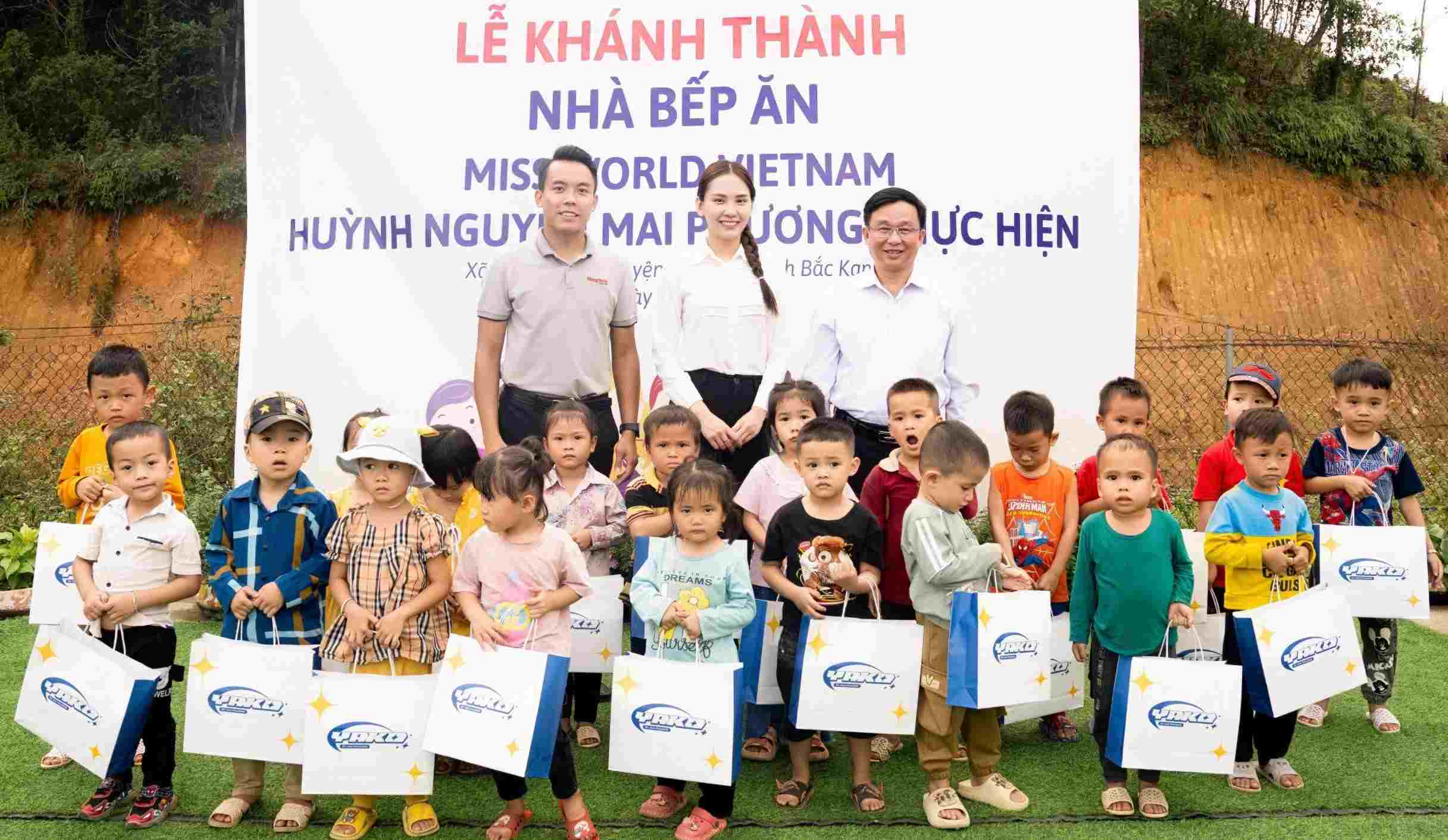 Hoa hậu Mai Phương tích cực hoạt động thiện nguyện trước thềm dự thi Miss World 2023. Ảnh: NVCC.