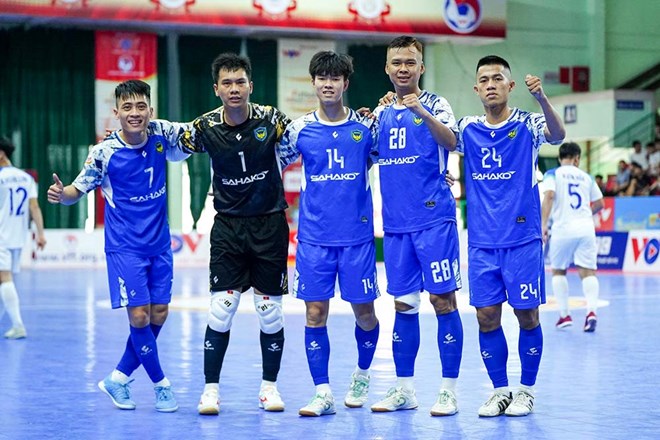 Sahako thắng đậm Luxury Hạ Long trong ngày ra quân giải futsal Cúp Quốc gia 2023