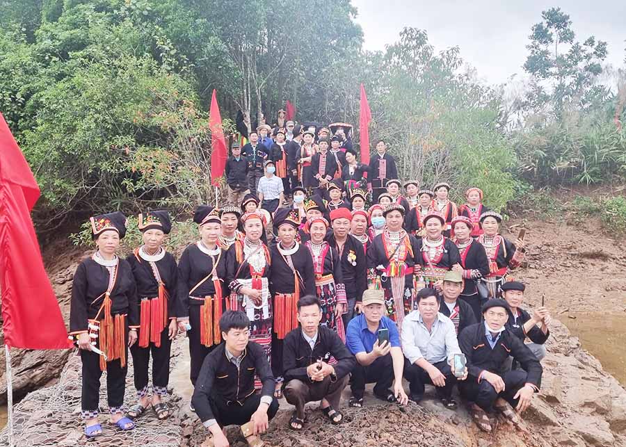 Lễ hội có 18 dòng họ người Dao trên địa bàn huyện Ba Chẽ tham gia. Ảnh: Đoàn Hưng