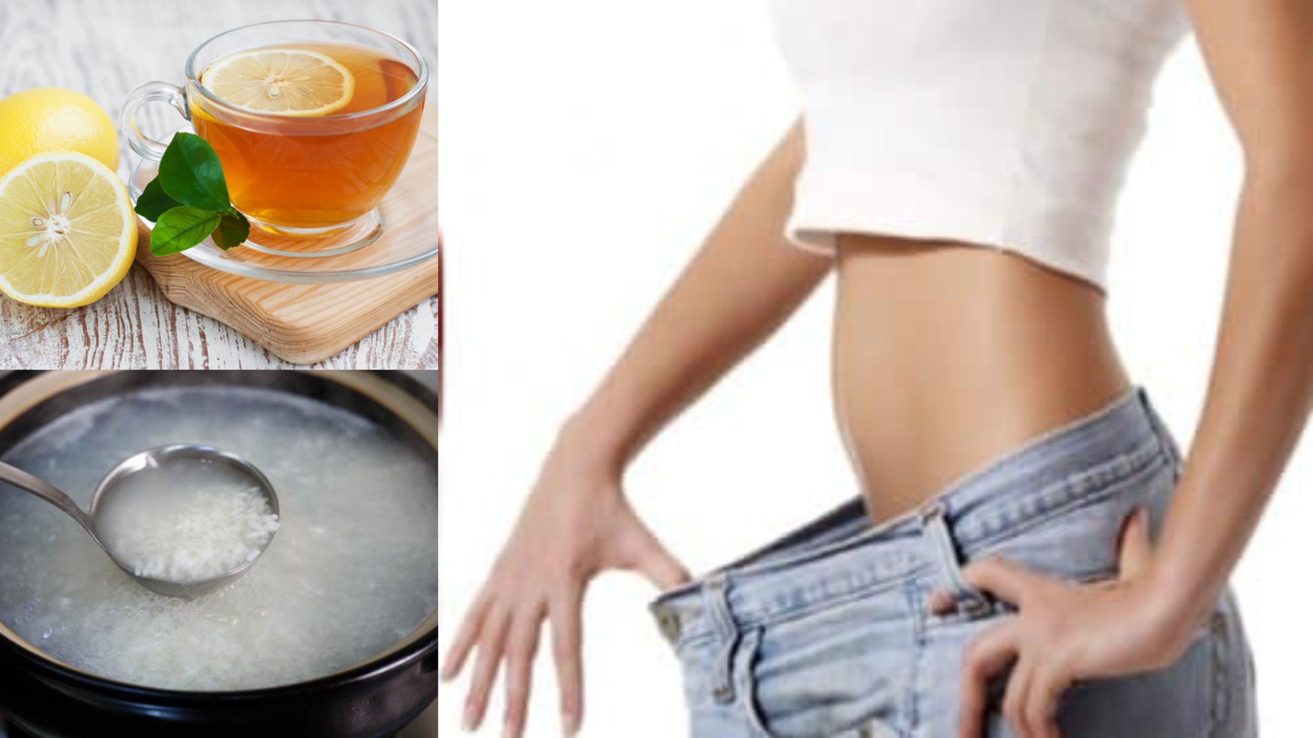 Uống nước chanh mật ong và ăn cháo trắng vào buổi sáng giúp giảm cân nhanh chóng. Ảnh minh họa: Tuệ Nhi