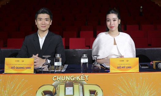 Hoa hậu Đỗ Mỹ Linh khoe nhan sắc mặn mà khi ngồi "ghế nóng". Ảnh: Nhân vật cung cấp