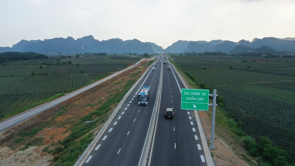 Dự án đường cao tốc Mai Sơn - Quốc lộ 45. Ảnh: Hải Nguyễn