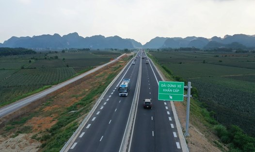 Dự án đường cao tốc Mai Sơn - Quốc lộ 45. Ảnh: Hải Nguyễn