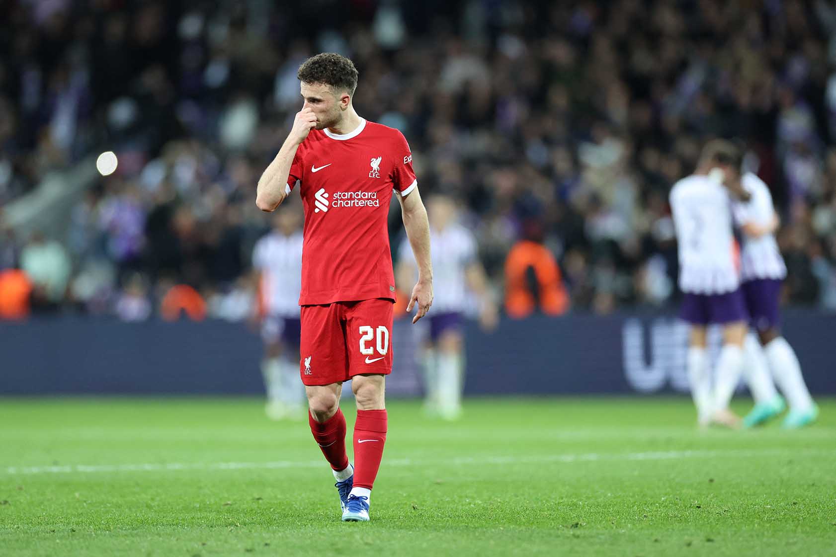 Liverpool đã thất bại khá bất ngờ trước Toulouse. Ảnh: AFP