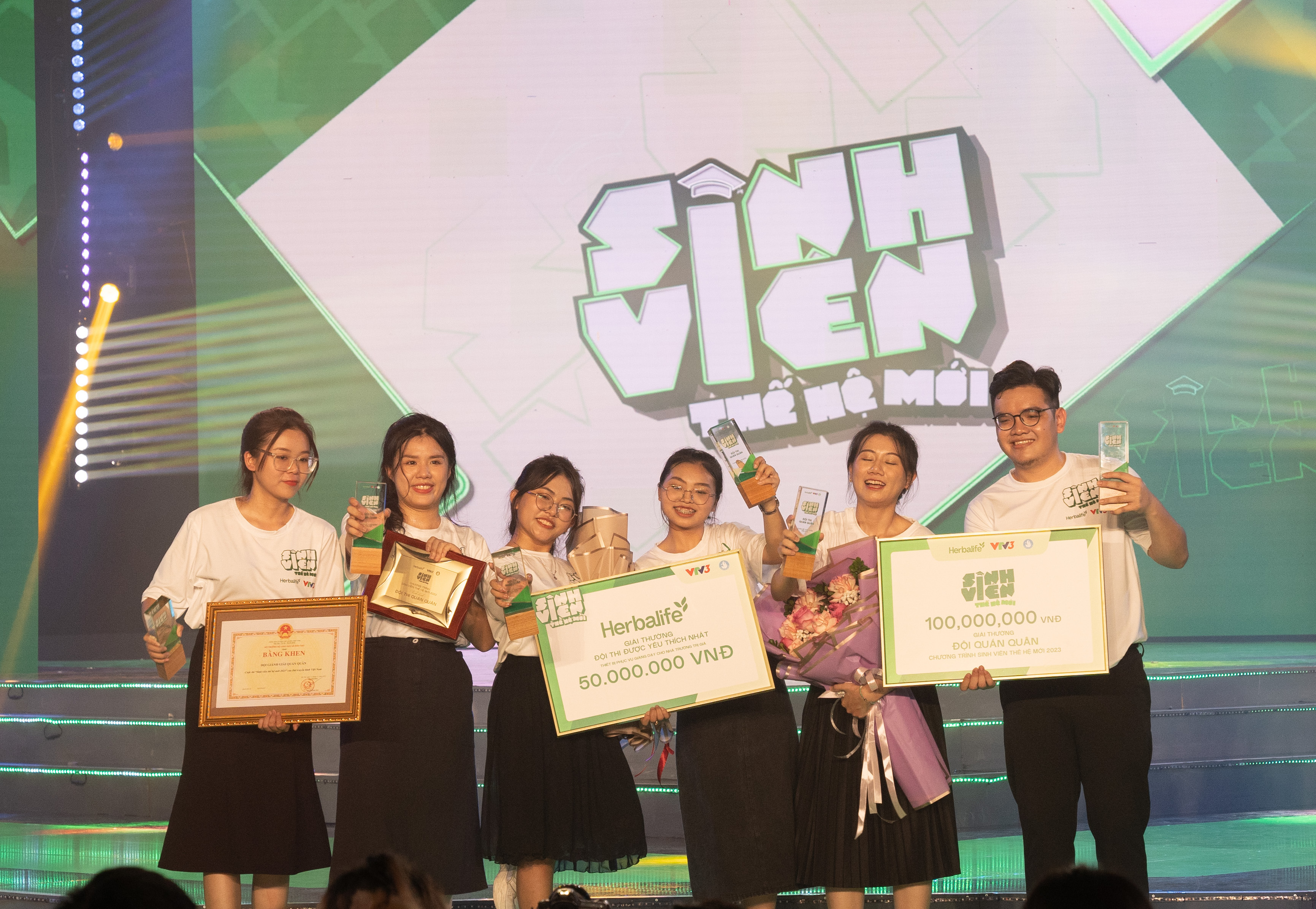 ĐH Y Dược TPHCM xuất sắc đạt giải Nhất cuộc thi “Sinh viên thế hệ mới 2023”. Ảnh: VTV
