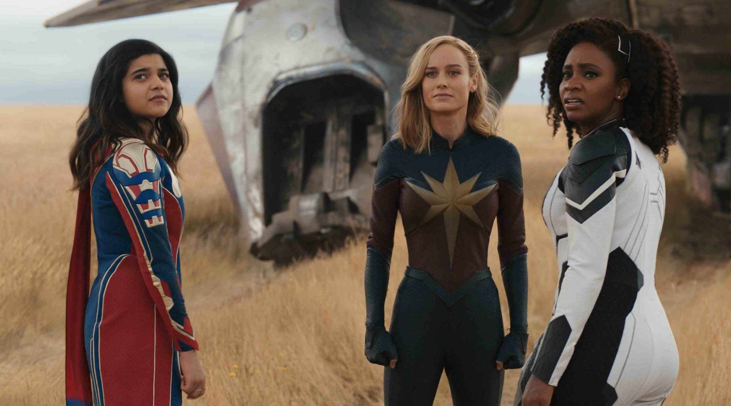 "The Marvels" đang khởi chiếu tại các rạp trên toàn cầu. Ảnh: NSX