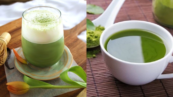 Trà matcha latte và matcha truyền thống thơm ngon. Ảnh đồ họa: Hàn Lâm