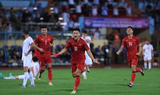 Tuyển Việt Nam có trận ra quân gặp Philippines tại vòng loại thứ 2 World Cup 2026. Ảnh: Minh Dân