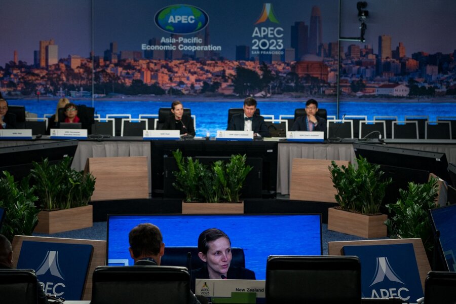 Hội nghị Tổng kết các Quan chức cao cấp APEC, ngày 11.11.2023, tại San Francisco, Mỹ. Ảnh: AFP