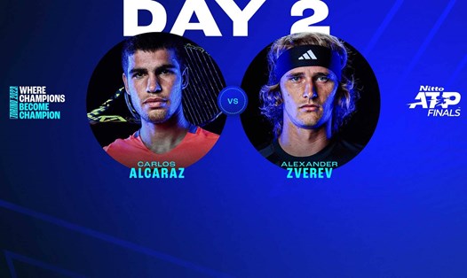 Carlos Alcaraz và Alexander Zverev đang hòa 3-3 trong những lần đối đầu. Ảnh: ATP Tour
