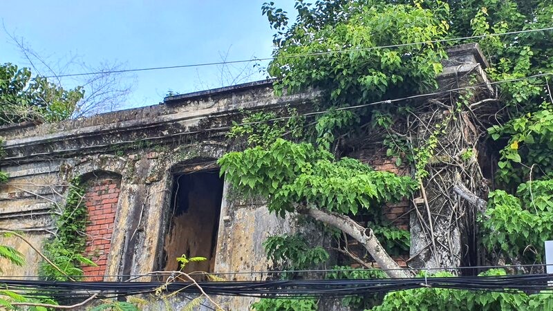 Đây là hình ảnh lúc chưa bị đập bỏ của "nhà Carrie". Ảnh: Nhật Hồ 