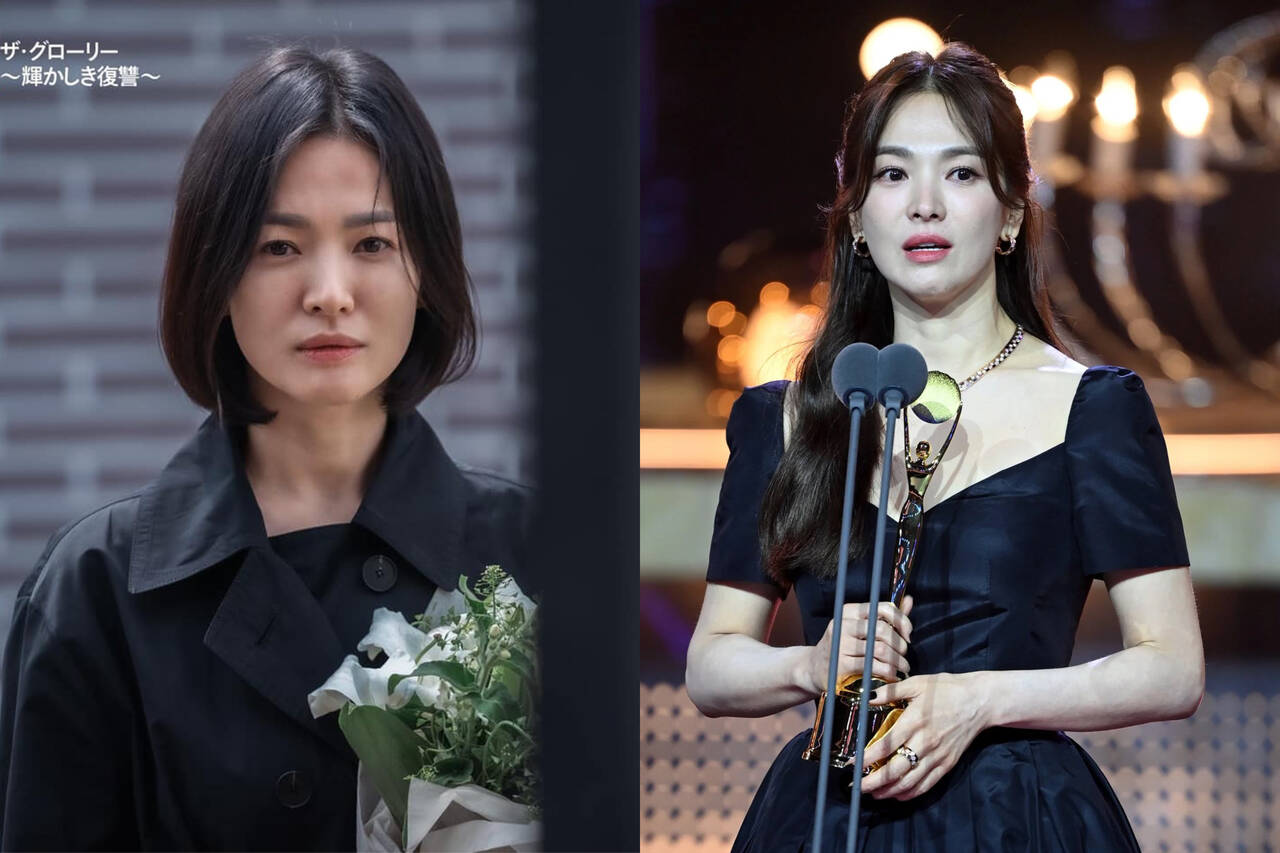 Song Hye Kyo nhận nhiều giải thưởng danh giá nhờ The Glory. Ảnh: Naver