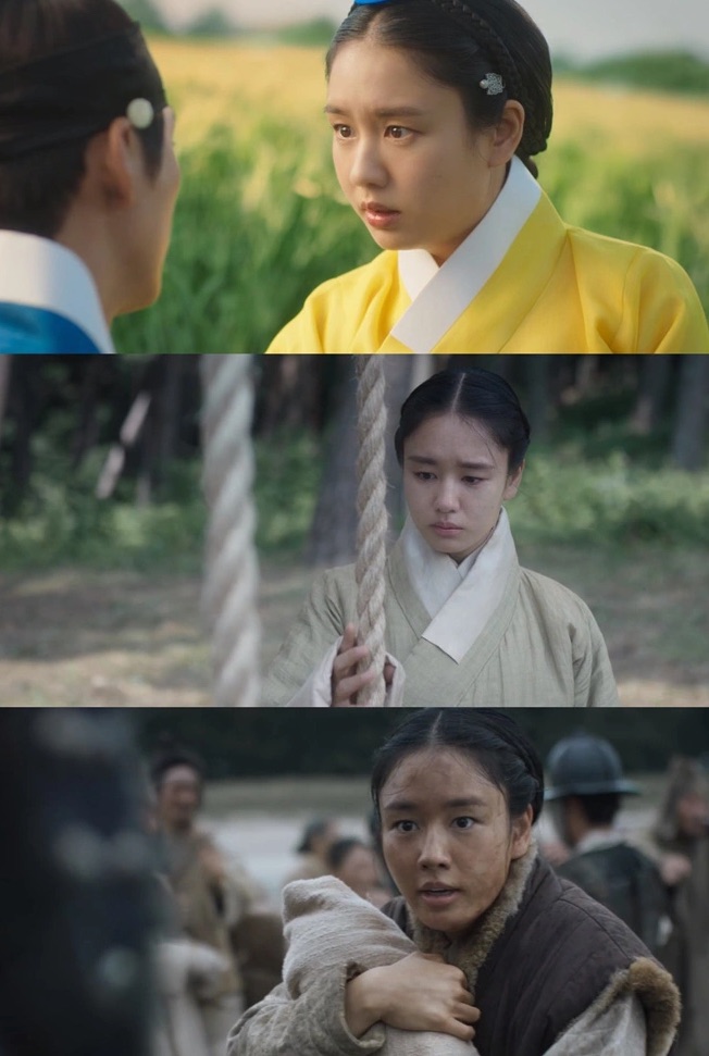 Trong “Người yêu dấu“, Ahn Eun Jin một lần nữa thể hiện sự biến đổi tâm lý của nhân vật qua từng giai đoạn cuộc đời. Ảnh: Nhà sản xuất