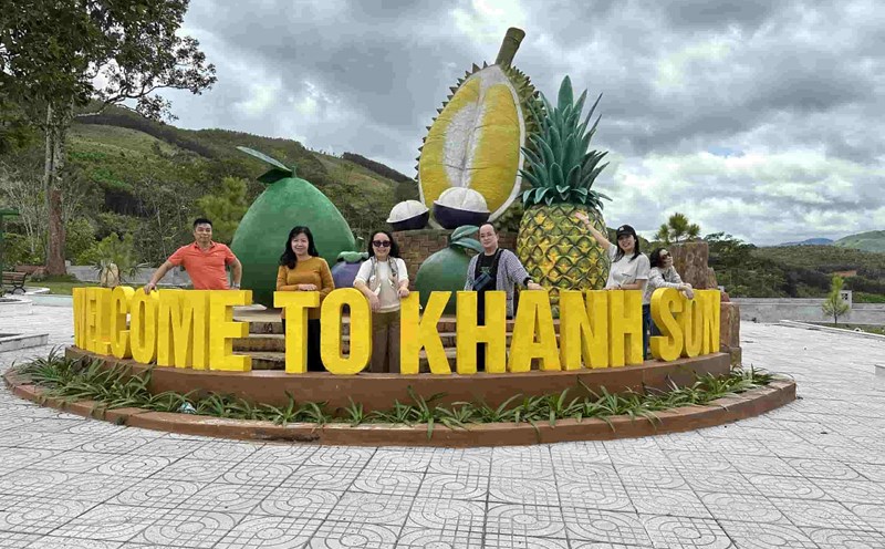 Huyện Khánh Sơn với lợi thế về phát triển du lịch sinh thái. Ảnh: Khánh Hòa