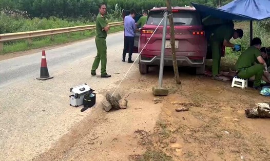 Hiện trường vụ tai nạn giao thông trên Quốc lộ ở Đắk Lắk khiến 5 người thương vong. Ảnh: Sỹ Đức