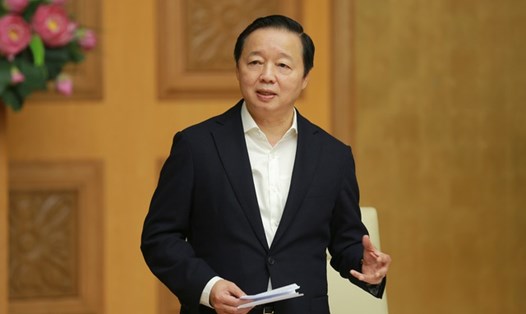 Phó Thủ tướng Chính phủ Trần Hồng Hà phát biểu tại phiên họp. Ảnh: VGP