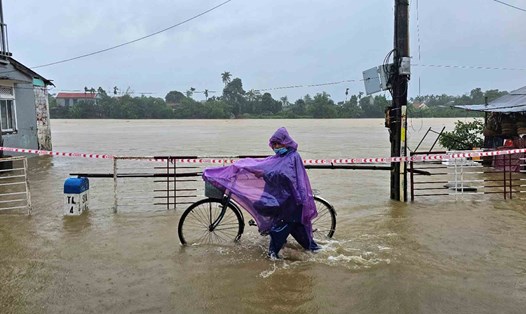Cảnh báo từ 14 -17.11, trên địa bàn Thừa Thiên Huế có lượng mưa lớn. Ảnh: Phúc Đạt.
