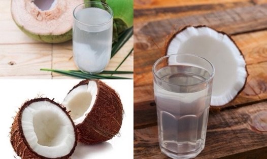 Nước dừa chứa rất nhiều chất dinh dưỡng nhưng chúng ta không nên uống quá nhiều. Ảnh đồ họa: Minh Anh