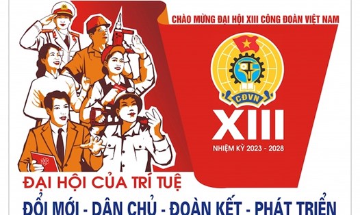 Công đoàn Dầu khí Việt Nam đẩy mạnh tuyên truyền Đại hội XIII Công đoàn Việt Nam. Ảnh: CĐ DKVN