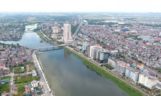 Huyện Kim Bảng của Hà Nam phấn đấu sẽ trở thành thị xã trước năm 2025. Ảnh: UBND tỉnh Hà Nam 