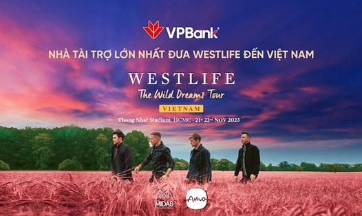 Mang Westlife tới Việt Nam là món quà mang ý nghĩa “thịnh vượng tinh thần” tuyệt vời mà VPBank dành cho cộng đồng yêu nhạc. Ảnh: VPB
