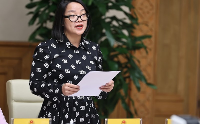 Đại diện Tập đoàn Vingroup phát biểu tại Hội nghị phát triển du lịch Việt Nam nhanh, bền vững. Ảnh: VGP