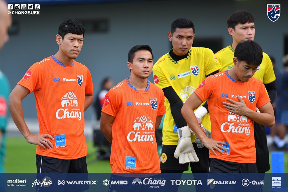 Chanathip Songkrasin (giữa) được kì vọng sẽ toả sáng ở vòng loại thứ 2 World Cup 2026. Ảnh: Changsuek