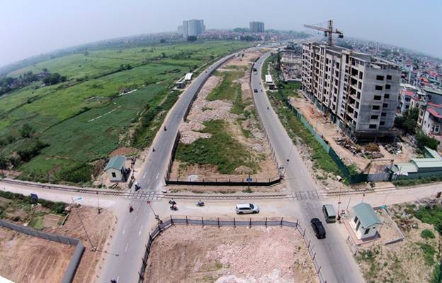 Nhiều địa phương tổ chức đấu giá đất như Bắc Giang, Hà Nội... đã xuất hiện tình trạng đấu giá đất bỏ cọc. Ảnh minh họa: VGP