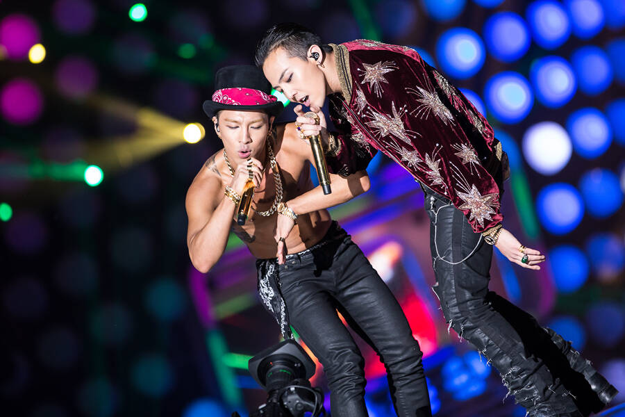 G-Dragon “diss” MAMA năm 2014. Ảnh: YG