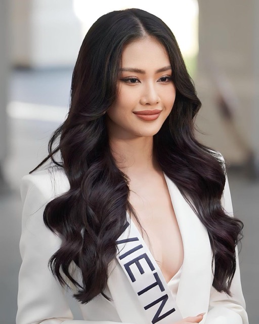 Bùi Quỳnh Hoa chinh chiến tại Miss Universe 2023. Ảnh: MU