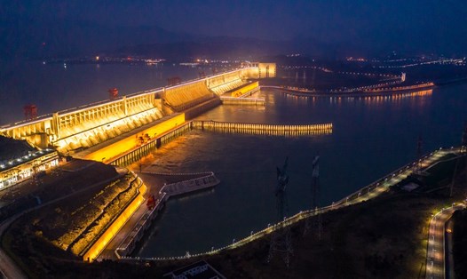Đập Tam Hiệp ở tỉnh Hà Bắc, Trung Quốc. Ảnh: Xinhua