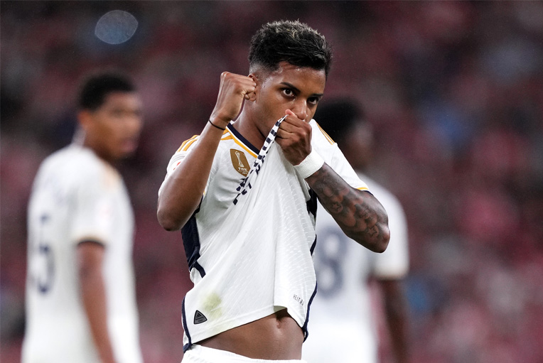 Rodrygo vừa gia hạn hợp đồng tới năm 2028. Ảnh: CLB Real Madrid