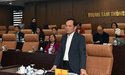 Phó Thủ tướng Chính phủ Trần Lưu Quang phát biểu. Ảnh: VGP