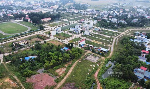 Khu đô thị Hồng Vũ (TP Sông Công) 5 năm qua vẫn dang dở, ì ạch tiến độ. Ảnh: Nguyễn Tùng.