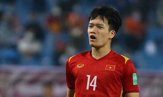 Hoàng Đức dự bị trận ra quân vòng loại World Cup 2026 của tuyển Việt Nam. Ảnh: Trung Thu