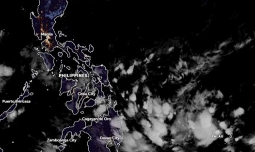 Vùng áp thấp gần Philippines ngày 16.11.2023. Ảnh: PASAGA