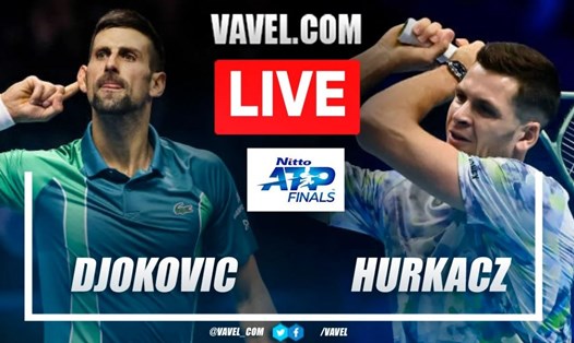 Novak Djokovic thắng cả 6 trận đã gặp Hubert Hurkacz. Ảnh: Vavel