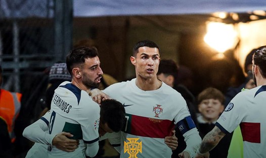 Tuyển Bồ Đào Nha thắng 2-0 trước Liechtenstein ở vòng loại EURO 2024. Ảnh: LĐBĐ Bồ Đào Nha