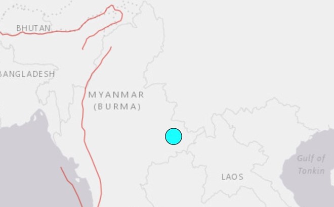 Động đất mạnh 5,7 độ richter ở biên giới Myanmar - Trung Quốc