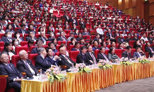Các đại biểu tham dự Hội nghị xúc tiến đầu tư Quảng Ninh - Nhật Bản năm 2023 tại Hạ Long sáng 17.11.2023. Ảnh: Hoàng Nga